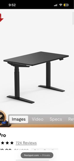 Flexispot free black top table