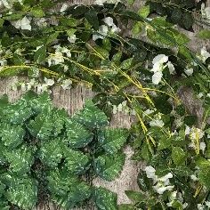 Wedding Or Special Event Floral Decor,  6 Whistera Garlands, 10 Fern Stems