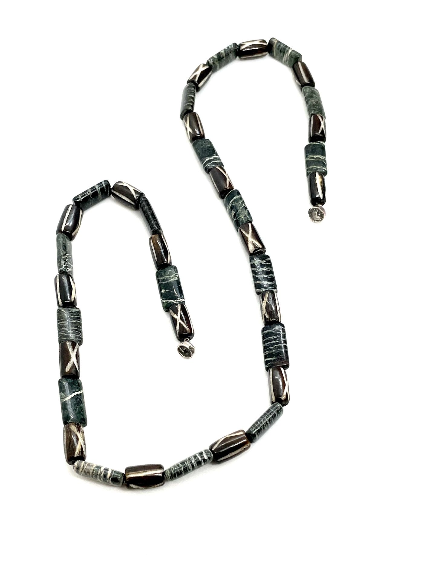 Green Zebra Jasper Necklace