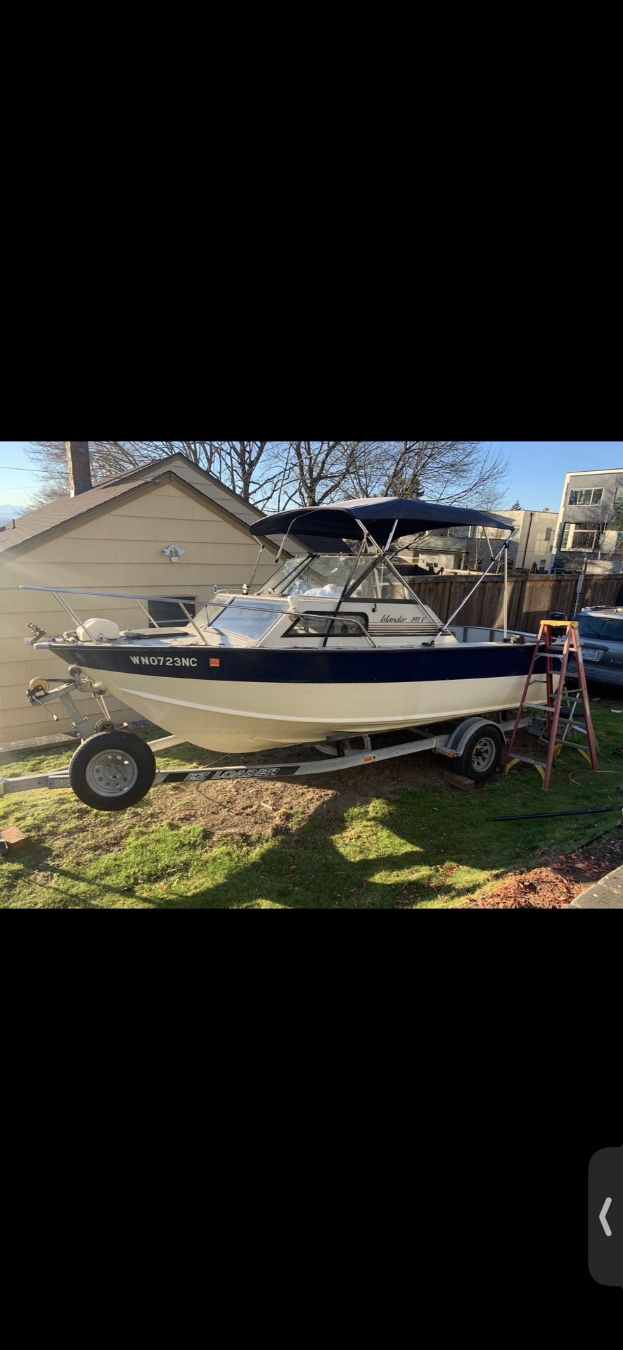 Islander 191v Boat