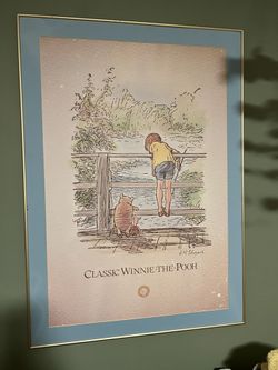 Classic Winnie-The-Pooh Framed Print