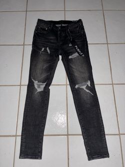 Purple Jeans Size 29 Black Tag