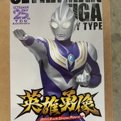 Banpresto Ultraman 25th TDG anniversary Tiga Blast & Ultraman Tiga Sky Type 2 In 1