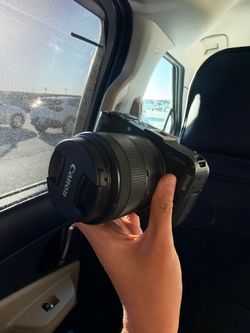 Canon R50V with lens