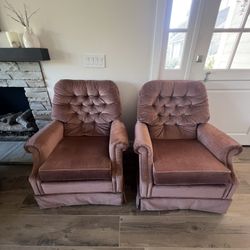 Pair of La-Z-Boy Swivel Accent Chairs, High Quality, Super Comfy, Sturdy, Excellent Condition - $120 or Best Offer!