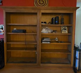 Oak shelves solid Sherman Oaks