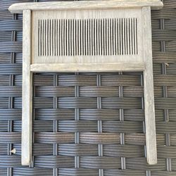 antique wooden jewelry stand (repurpose!)