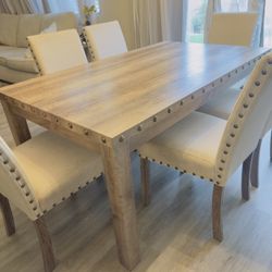 Dining Table 6 chairs