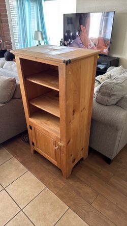 Dresser with small cabinet