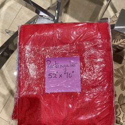 Lace Hearts Table Cloth 