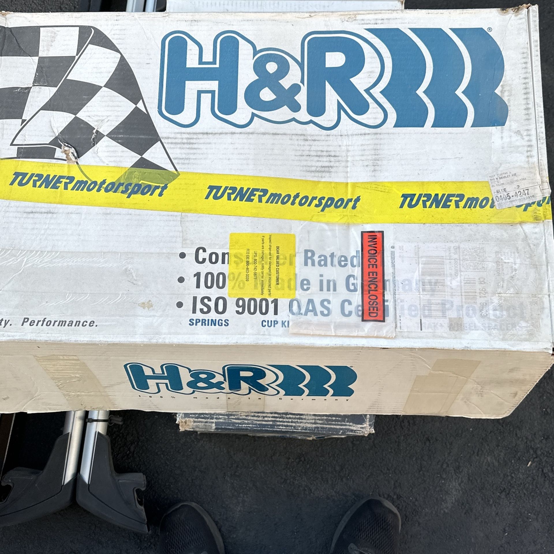 H&R Performance Springs For Bmw E36 M3, model number 29910–2, brand new, never installed