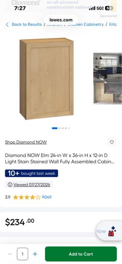 Brand new cabinet