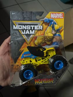 Monster Jam Marvel Wolverine 1:64 Scale Spin Master Monster Truck New Model 2026