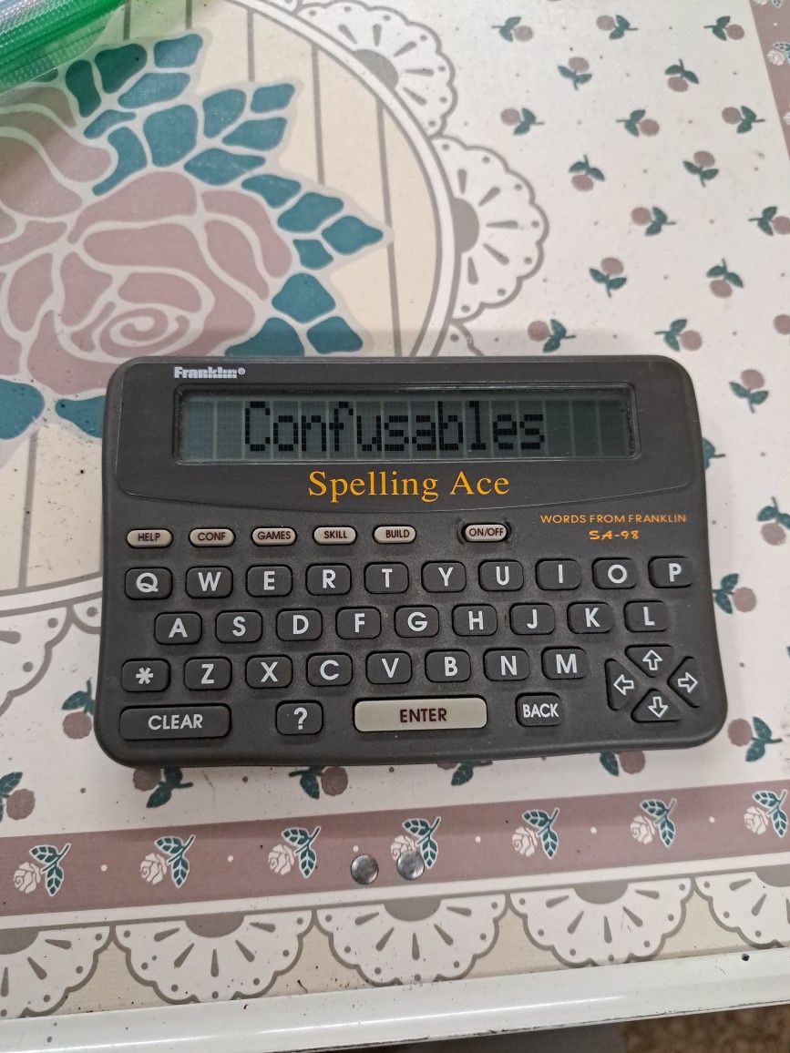 Spelling ace franklin