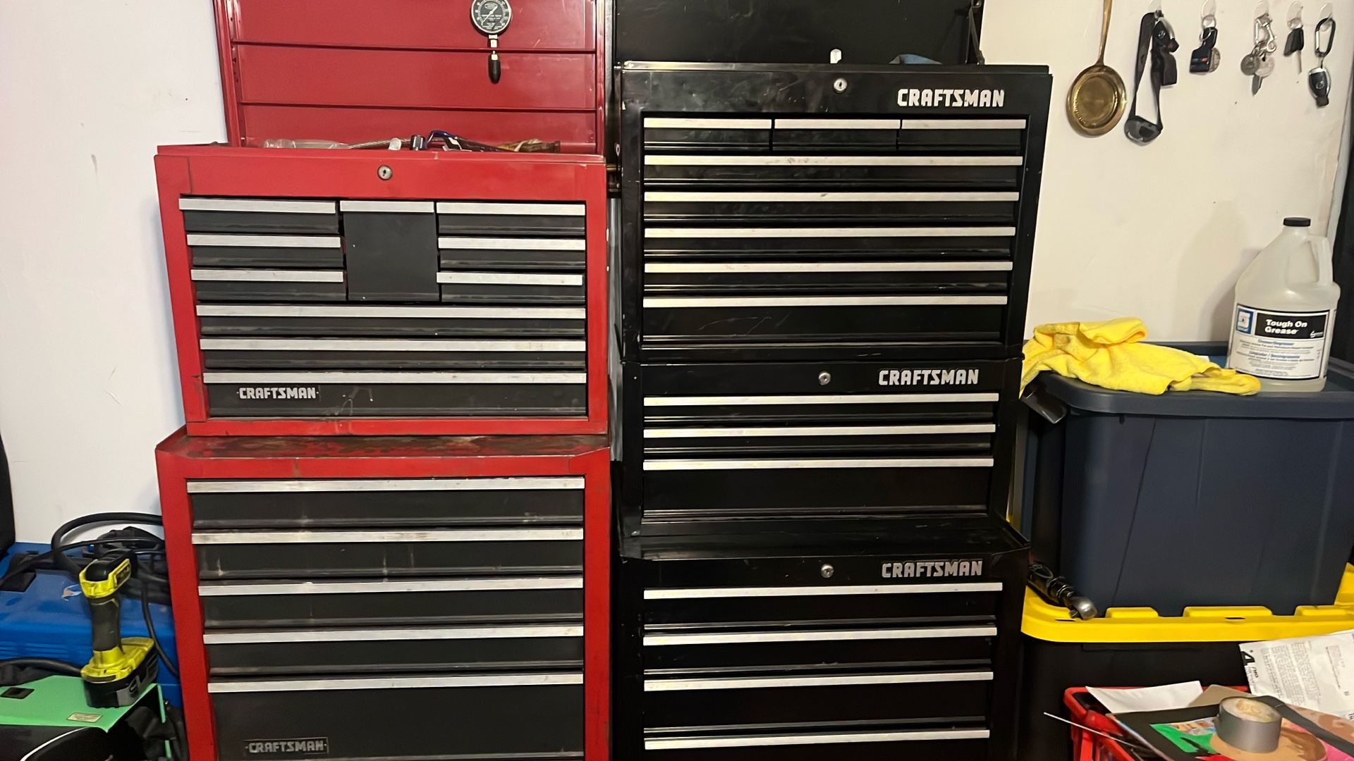 Two Craftsman Tool Boxes