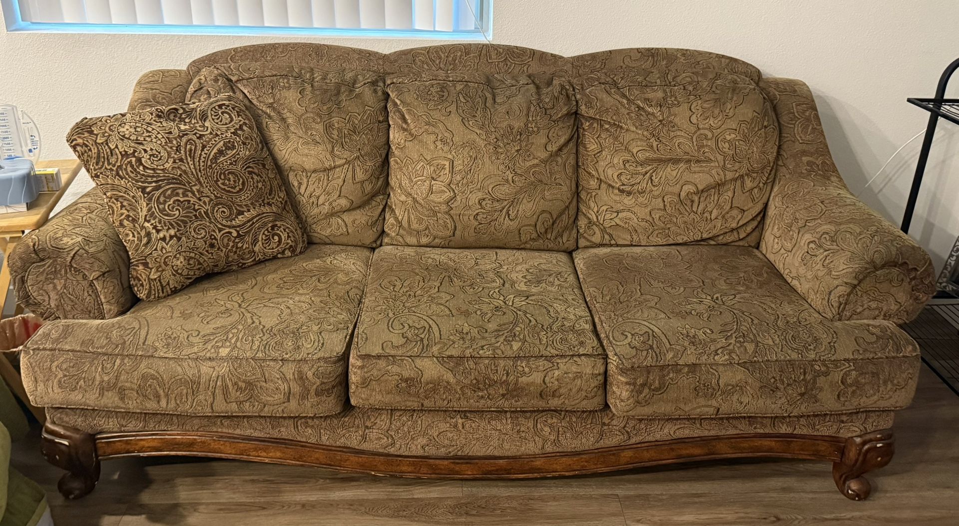 Floral Design Couch. 