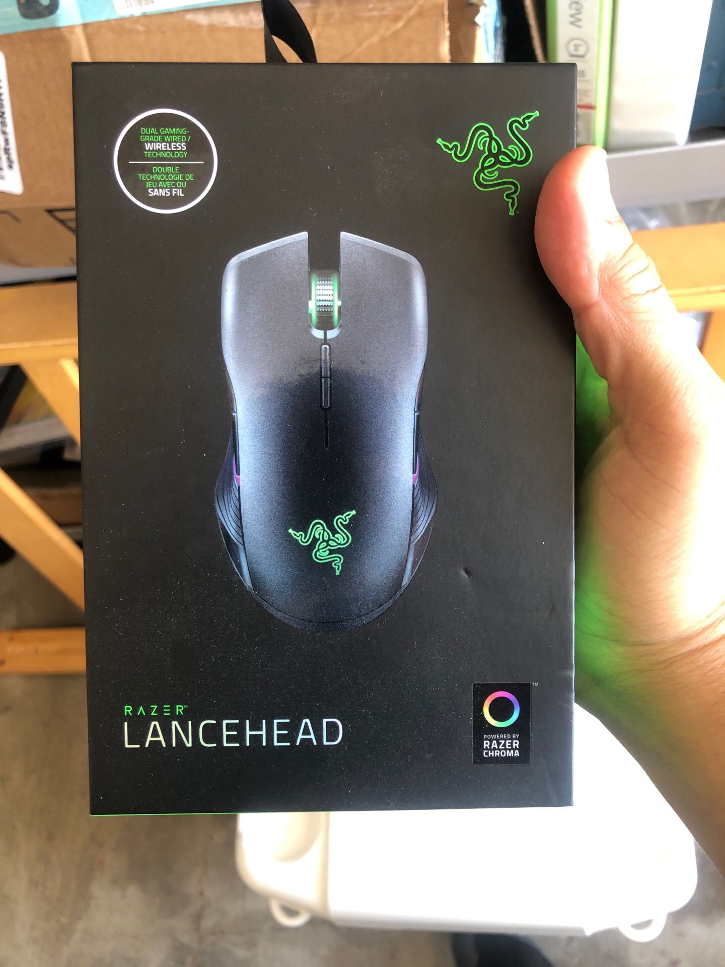 Razer lancehead mouse wireless
