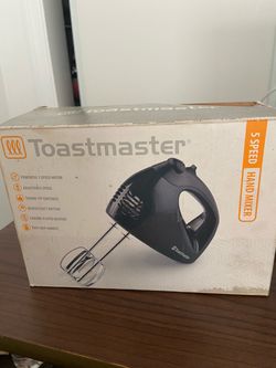Toastmaster 5 speed hand mixer