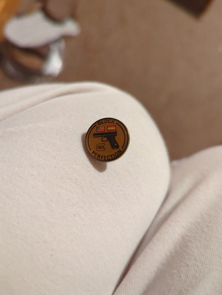 Glock Enameled Lapel pin