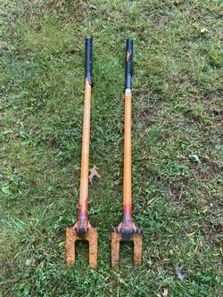 Gutster Demo Bar Hardwood For/ Decking Round Handle