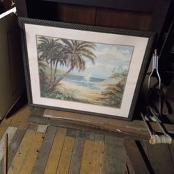 Framed Picture 2 1/2ft  By 3 ft