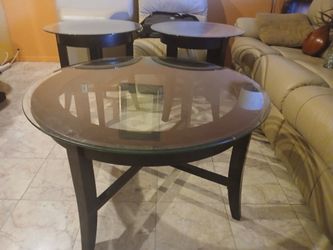 Coffee table and side tables set