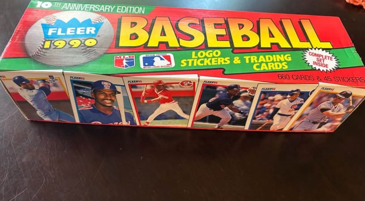 1990 Fleer Baseball Cards Complete Set