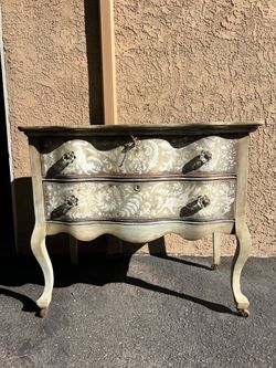 Antique hand-painted dresser