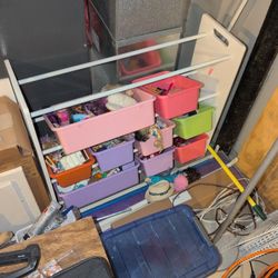 Toys And Toy Bin Shelf