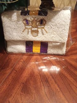 Nice Hand Made Beaded Mini Purse