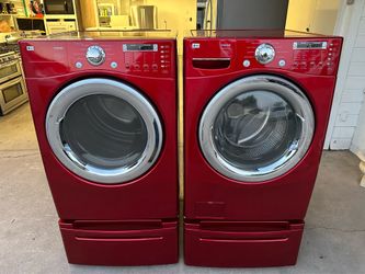 LG Washer and Electric Dryer set (1 month warranty)