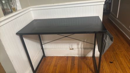 Black table