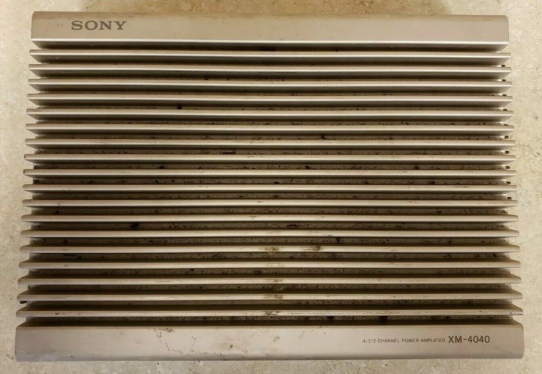 Sony XM-4040 OLD SCHOOL AMP