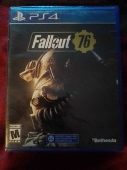 Fallout 76 New Still in Plastic Wrap.