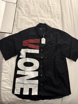 VLONE Short Sleeve Button Down Shirt