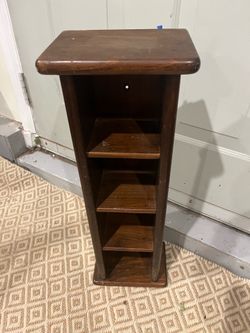 Wooden Shelf Unit approx H23”xW8”x6”