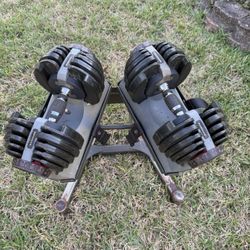 Change title to BOWFLEX Adjustable Dumbbells with BOWFLEX Dumbbell Rack