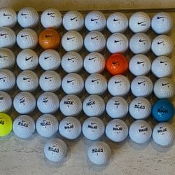 Nike – 50 Used Golf Balls – Includes MOJO, NDX & More – Great for Practice or Play