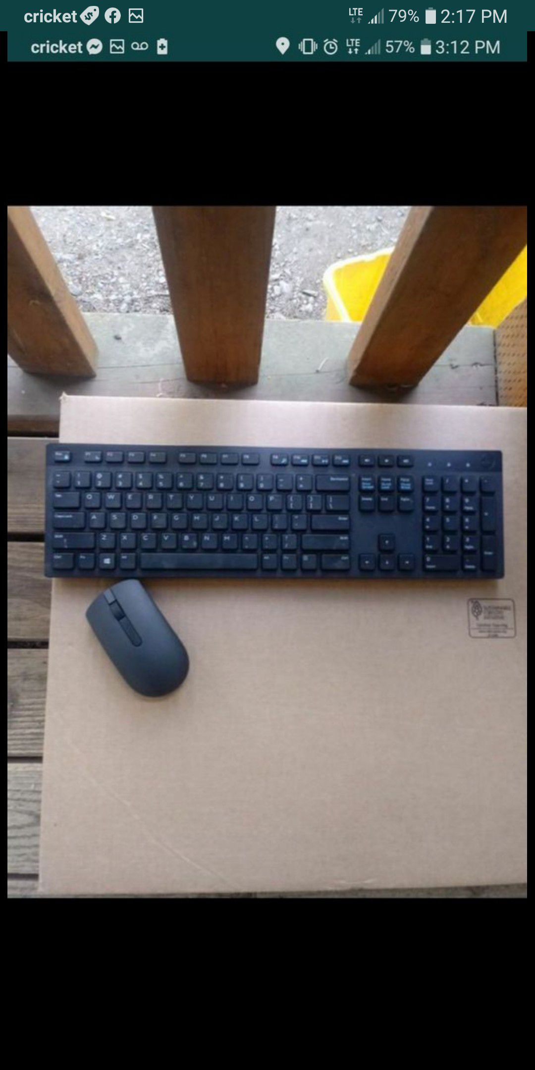 New Dell Wireless Bluetooth Keyboard and Mouse
