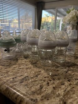 Baby glass bottles