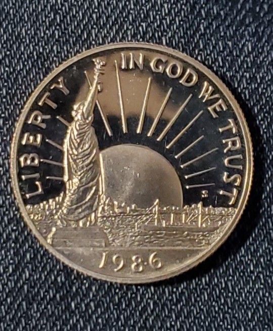 1986 Ellis Island Commemorative Half Dollar Proof!