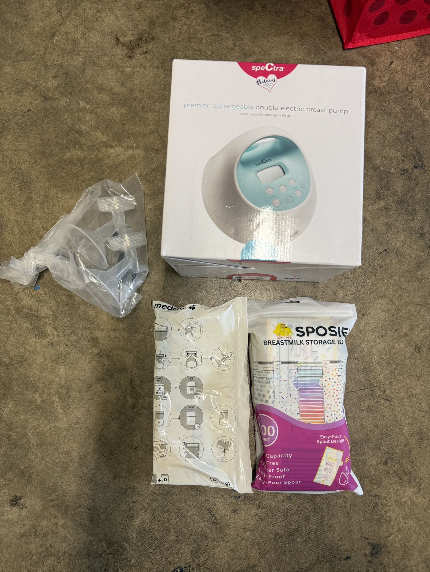 Spectra S1 Breast Pump Premier Rechargeable Double Electric