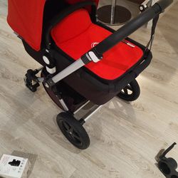 Bugaboo Stroller Seat+bassinet With ALOT Of accessories.