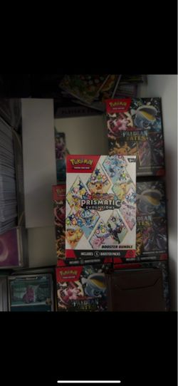 Pokémon Prismatic Evolutions Booster Bundle