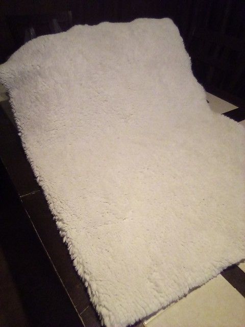 Nice New White Rug.Size 60_40
