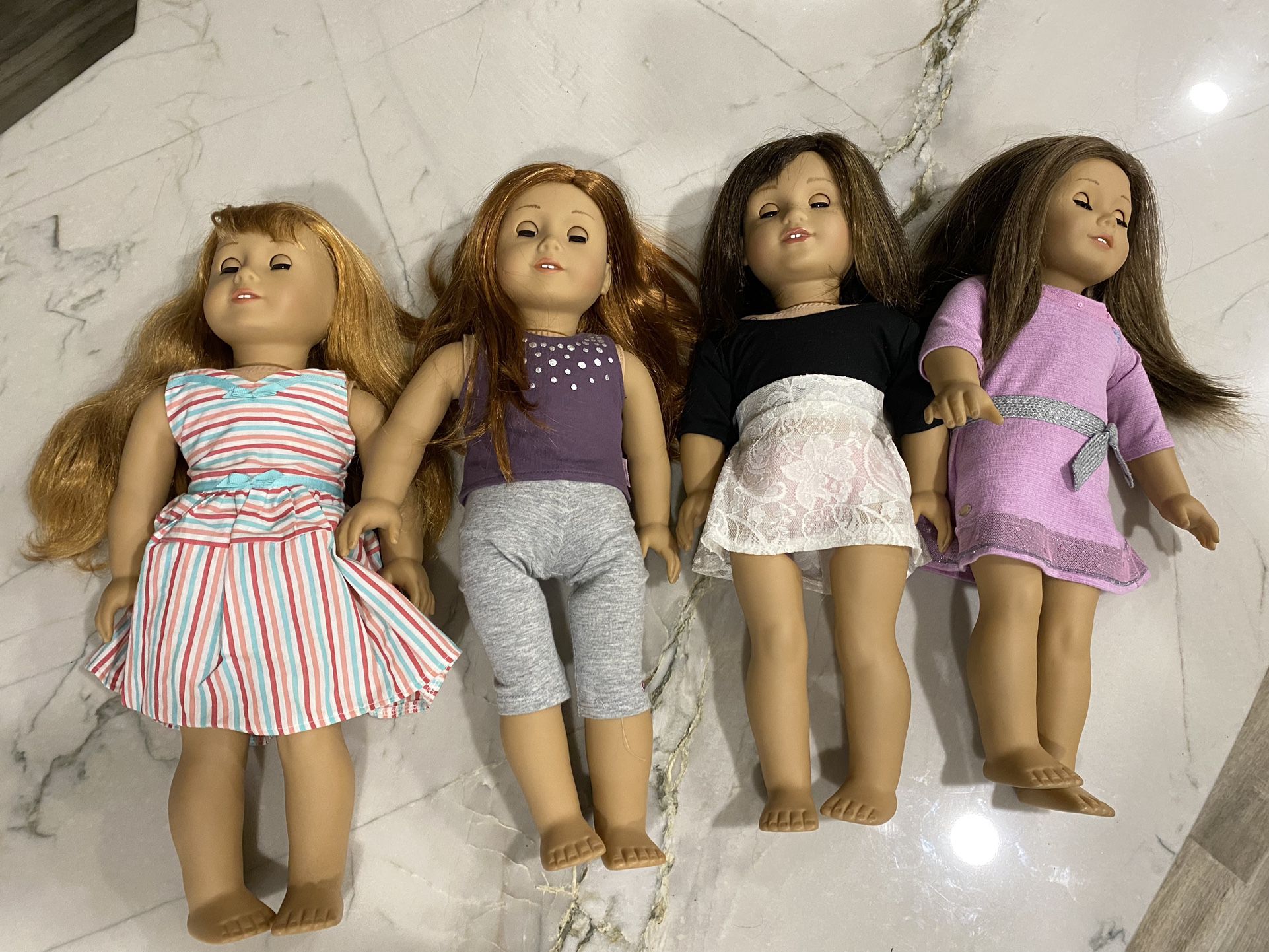 4 American Girl Dolls Bundle Deal
