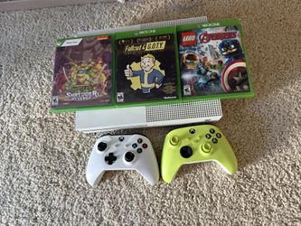Xbox One S Bundle – 500GB – 2 Controllers + 3 Games – Perfect Condition/ NO TRADES! FIRM PRICE!! 