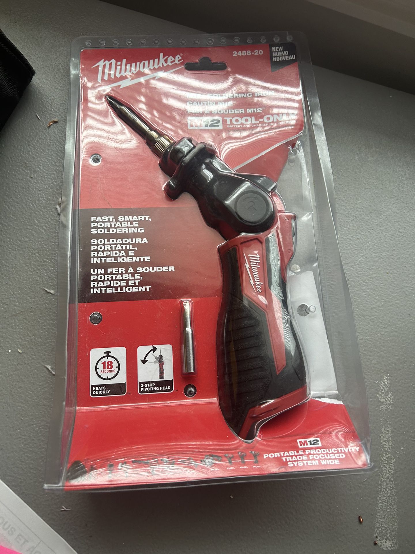 Milwaukee Soldering Iron for Sale in Riverside, CA OfferUp