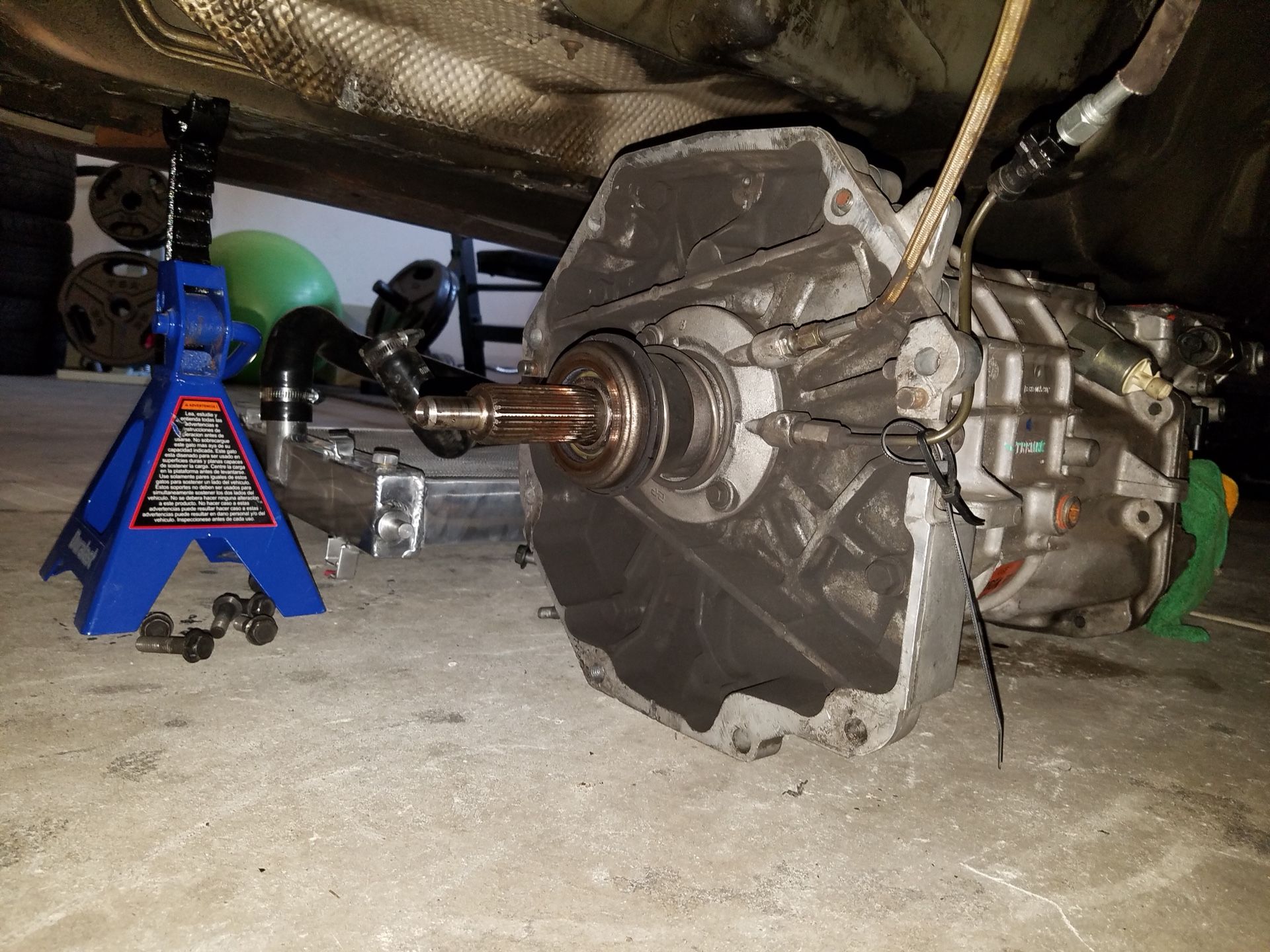 Texas drivetrain performance t-56 trans and LS7 clutch out of gto