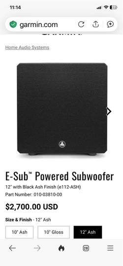 JL Audio 12 inch subwoofer